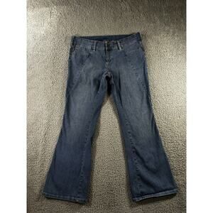 Vintage Route 66 Jeans Women 16w Mid Rise Flare Leg